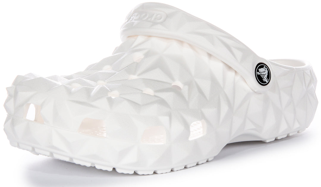 Crocs Classic Geometric Sandal In White