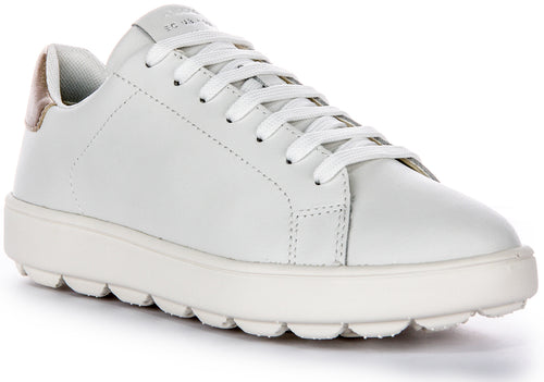 Geox D Spherica Ecub In White For Women