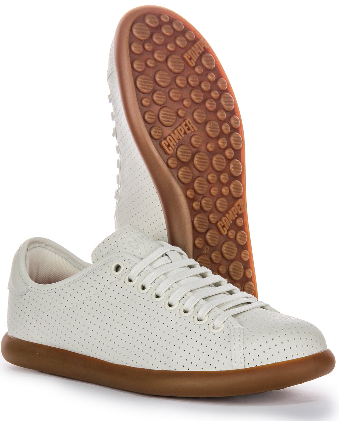 Camper Pelotas Soller In White Trainers