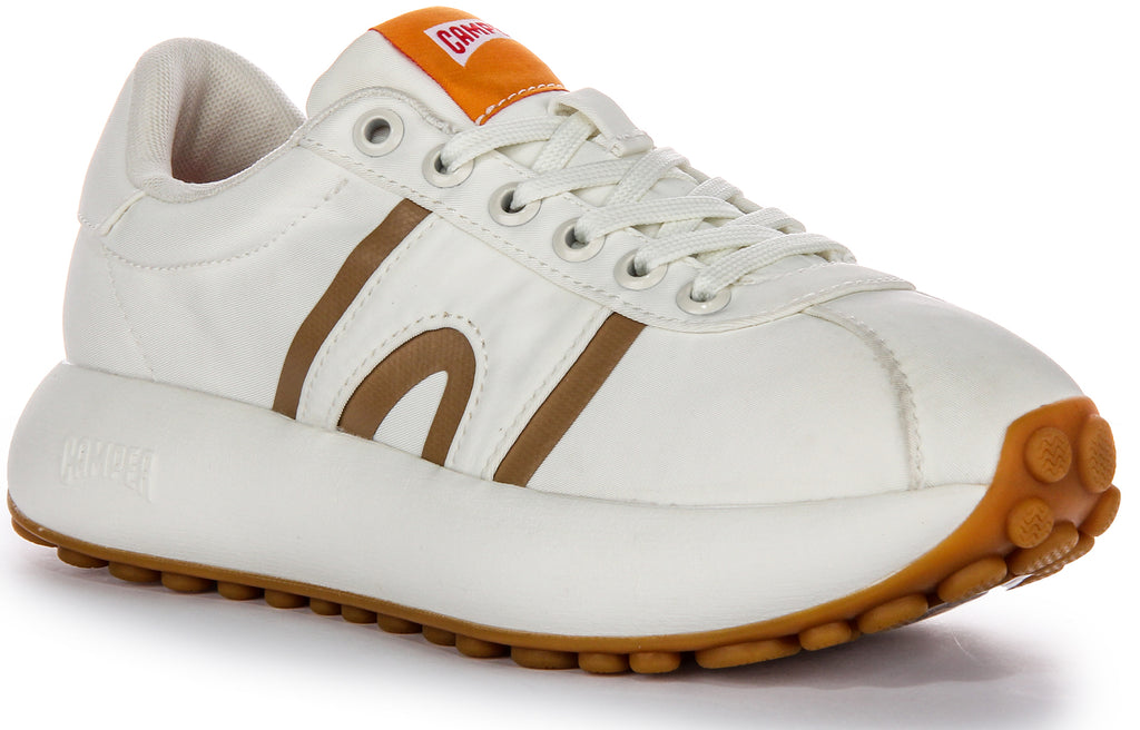 Camper Pelotas Athens In White For Women | Bold Asthetics Trainer