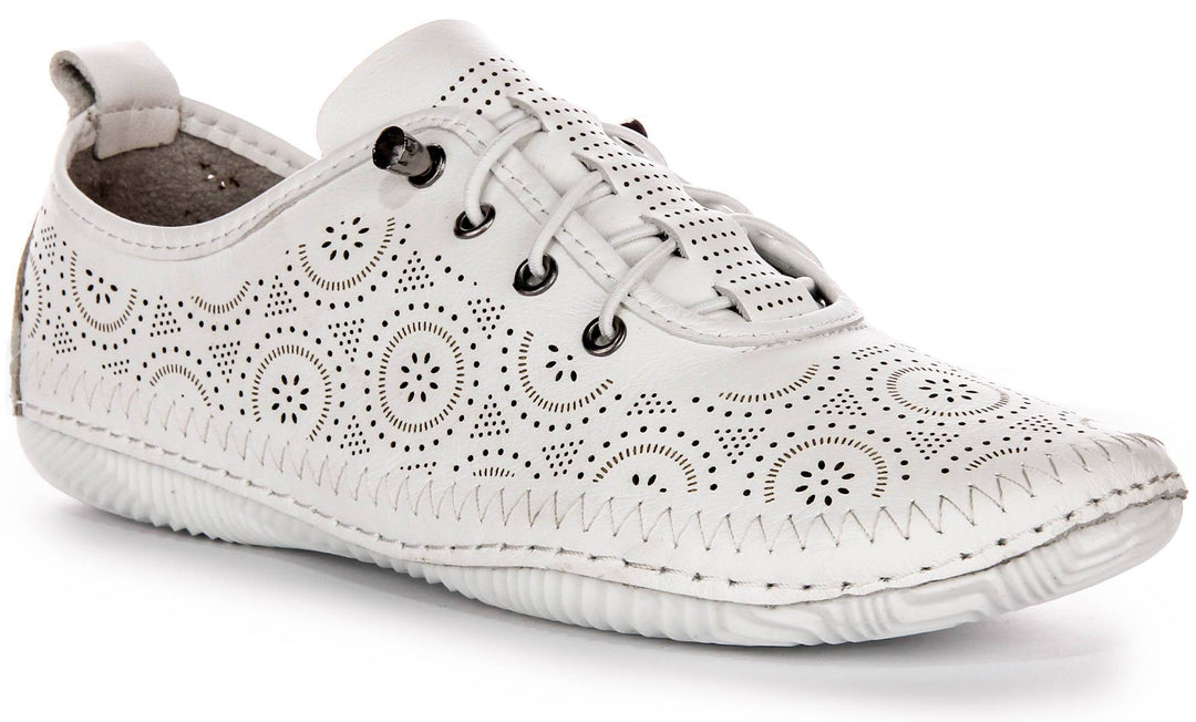 Justinreess England Lacey In White For Women