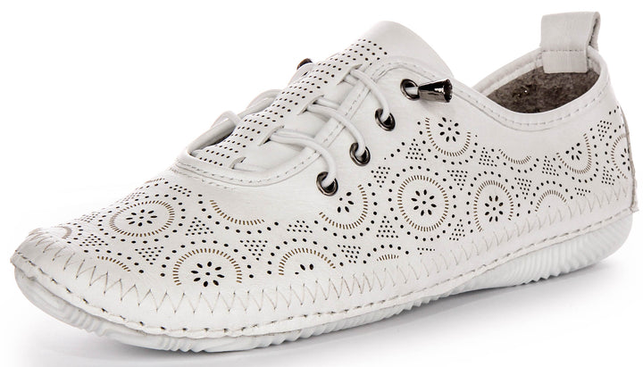 Justinreess England Lacey In White For Women