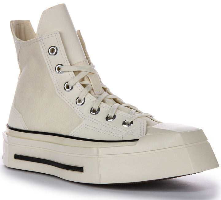 Converse Chuck 70 De Luxe A06436C Squared High In White