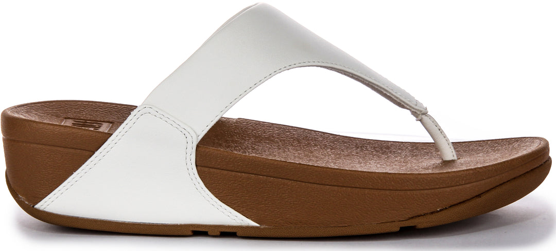 Fitflop Lulu Leather In White For Women