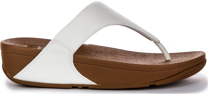 Fitflop Lulu Leather In White For Women