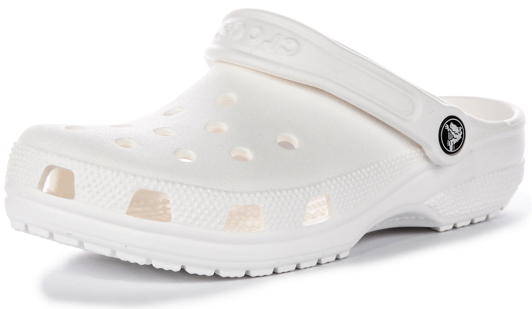 Crocs Classic Clog In White For Unisex