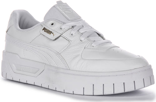 Puma Cali Dream Leather In White For Women