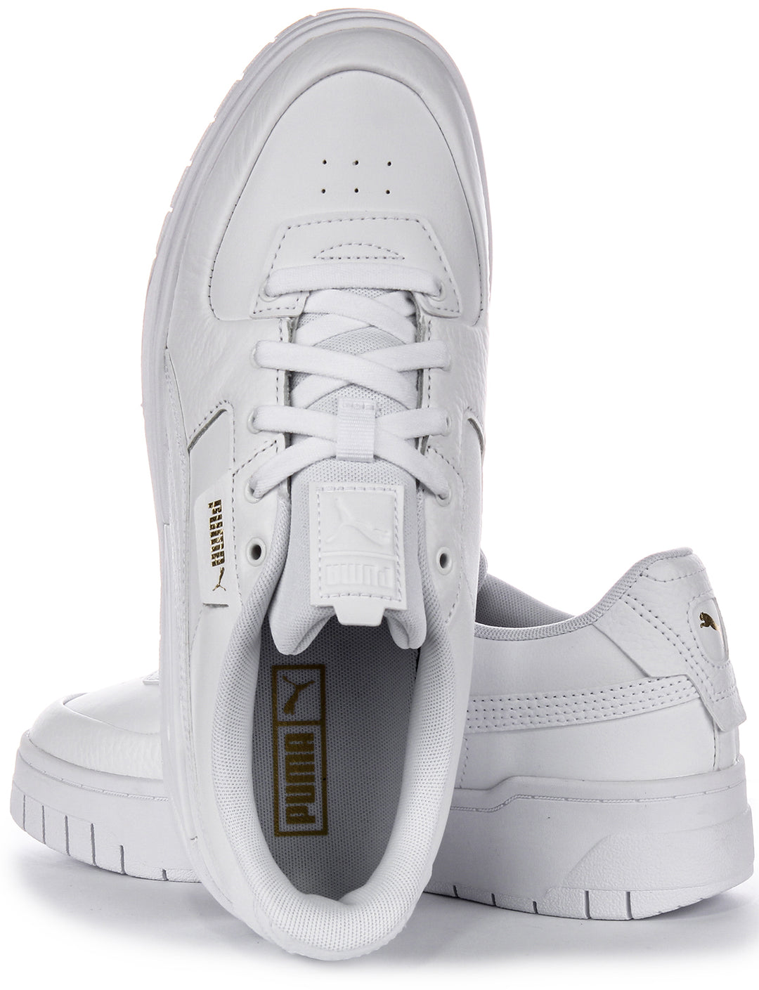 Puma Cali Dream Leather In White For Women