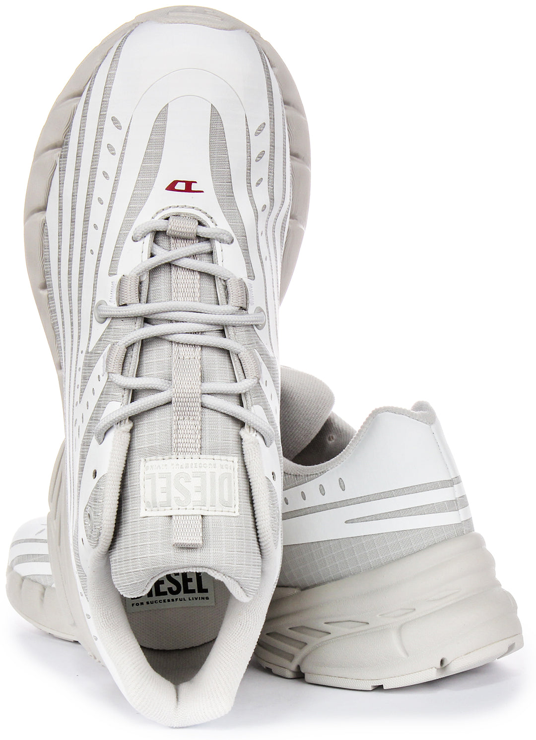 Diesel D Airspeed Low In White For Men