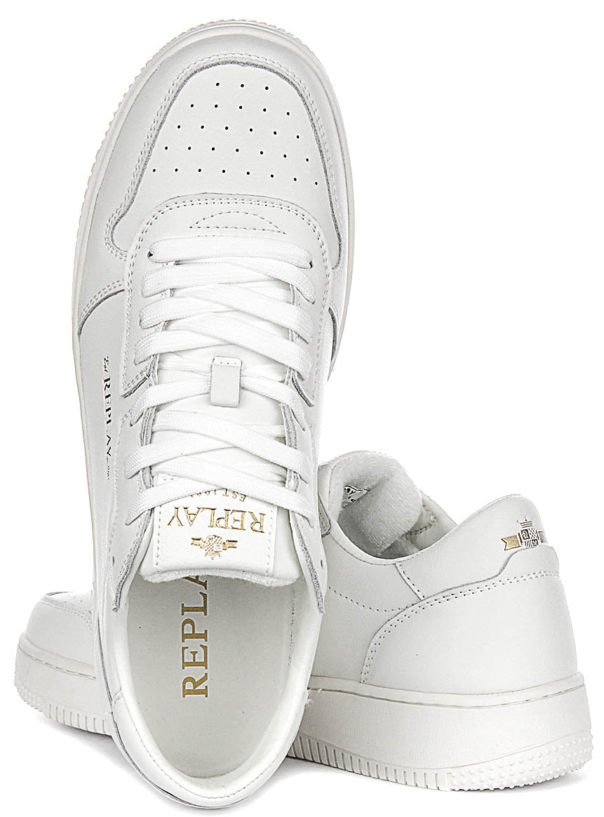 Replay Epic M Block In White For Men