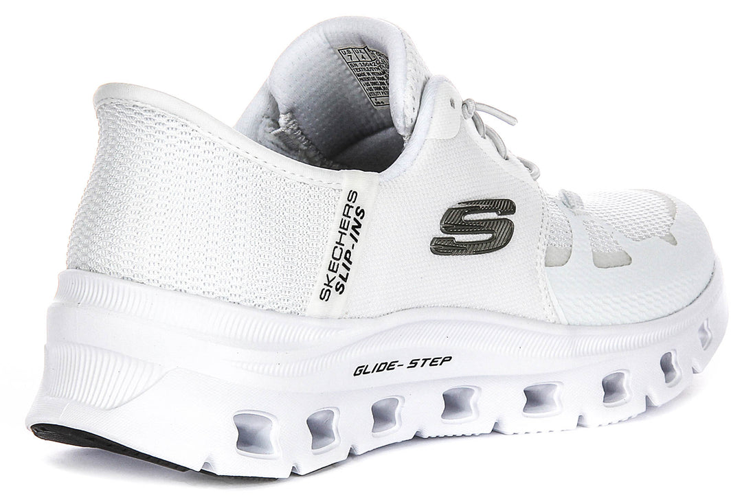 Skechers Glide Step Pro In White For Women