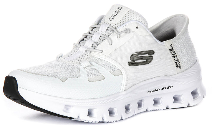 Skechers Glide Step Pro In White For Women