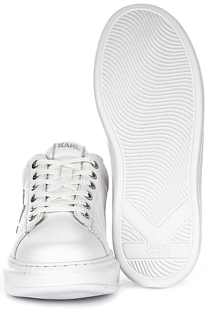 Karl Lagerfeld Kapri Signia In White For Women