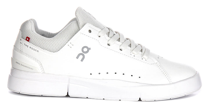 On Running The Roger Adv In White For Men
