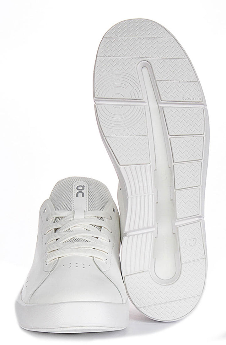 On Running The Roger Adv In White For Men