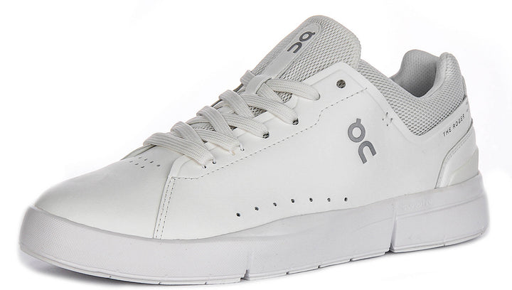 On Running The Roger Adv In White For Men