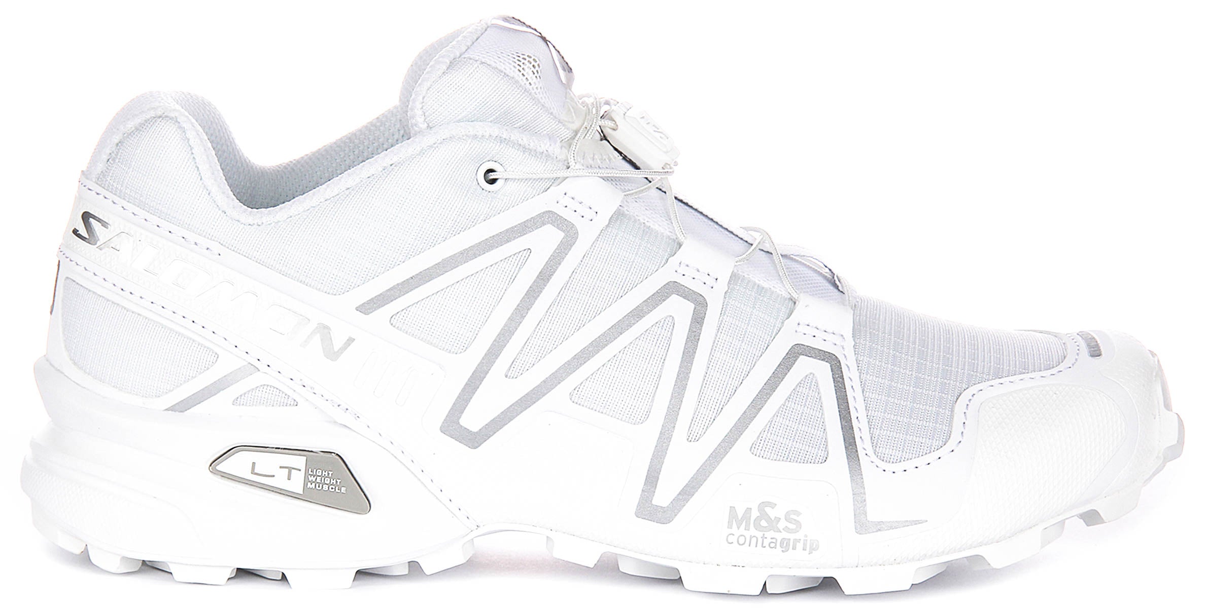 Salomon Speedcross 3 In White | Speed Lace Hiker Trainers – 4feetshoes