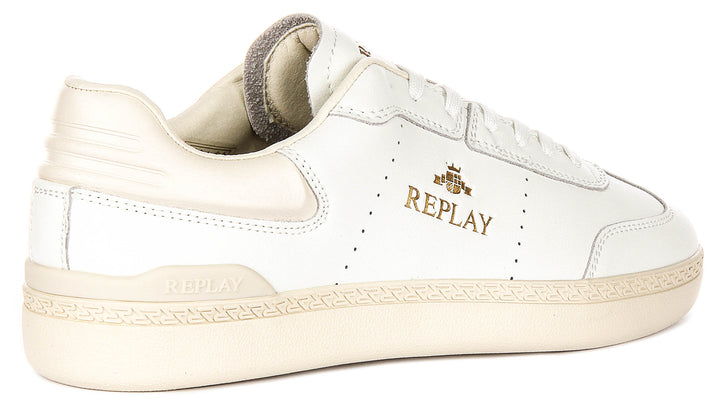 Replay Pyper Action In White For Men