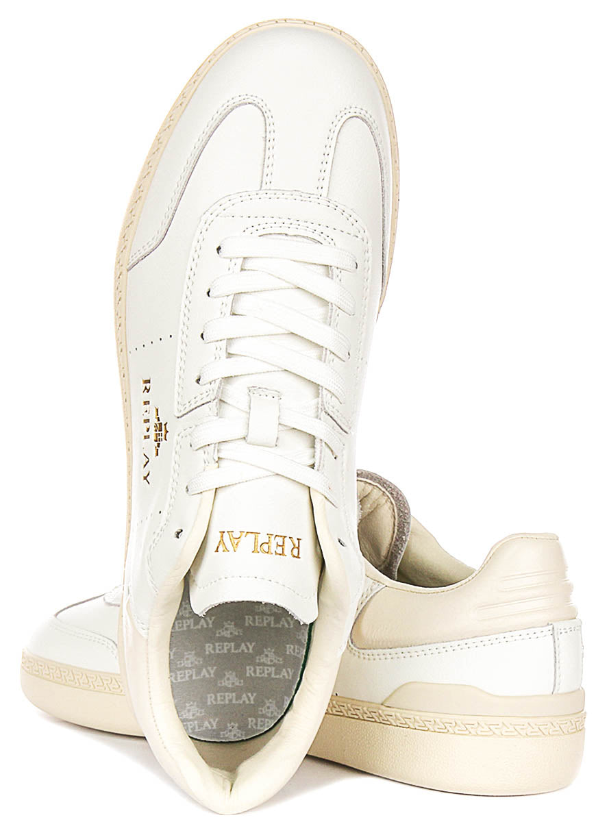 Replay Pyper Action In White For Men