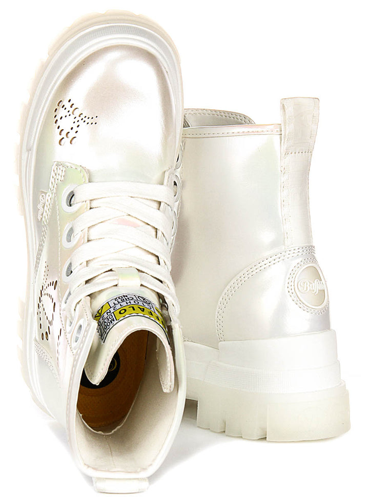 Buffalo Ashpha Rld Butterfly In White For Women