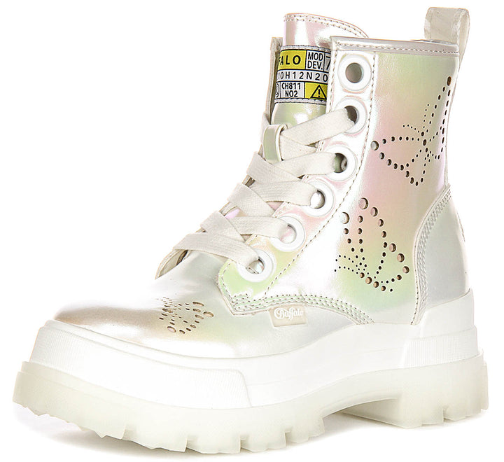 Buffalo Ashpha Rld Butterfly In White For Women