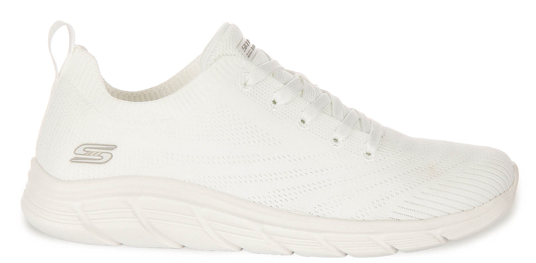 Skechers Bobs Sport In White For Women