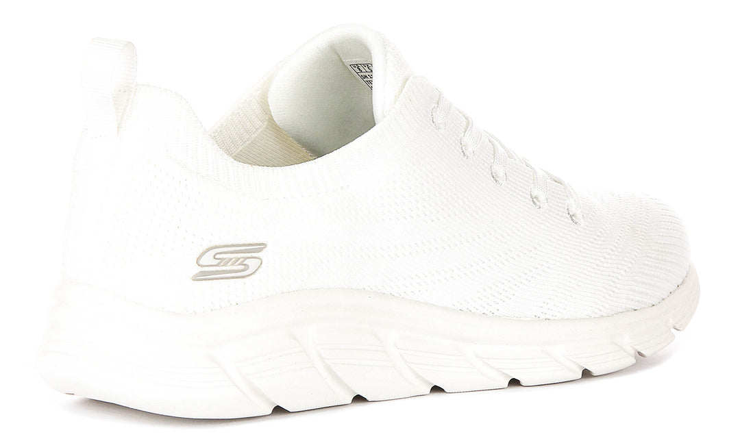 Skechers Bobs Sport In White For Women