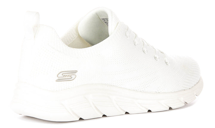 Skechers Bobs Sport In White For Women