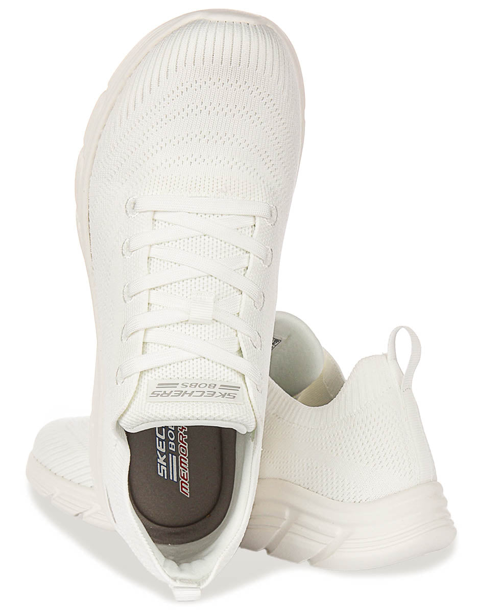 Skechers Bobs Sport In White For Women