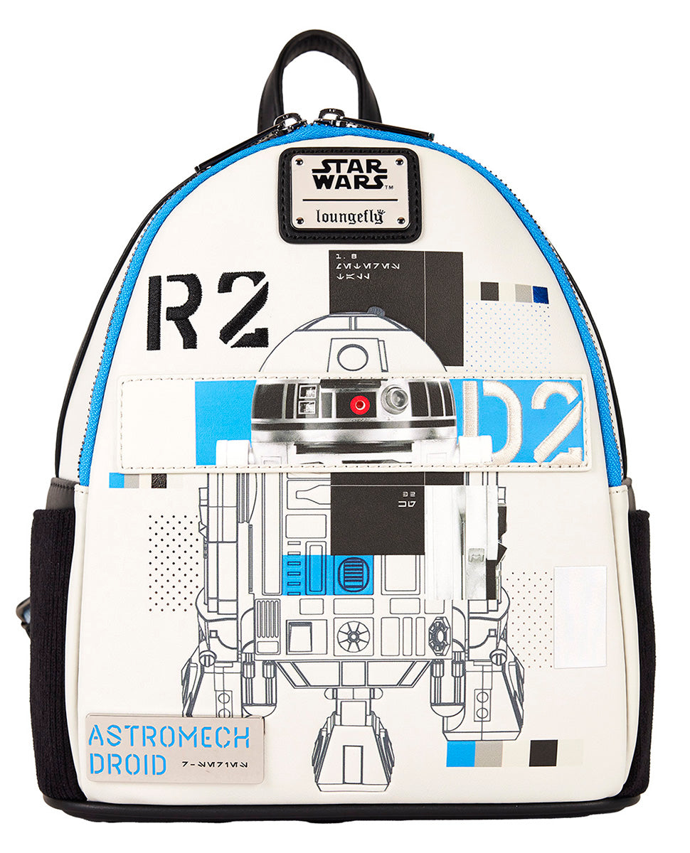 Loungefly Star Wars In White Backpack