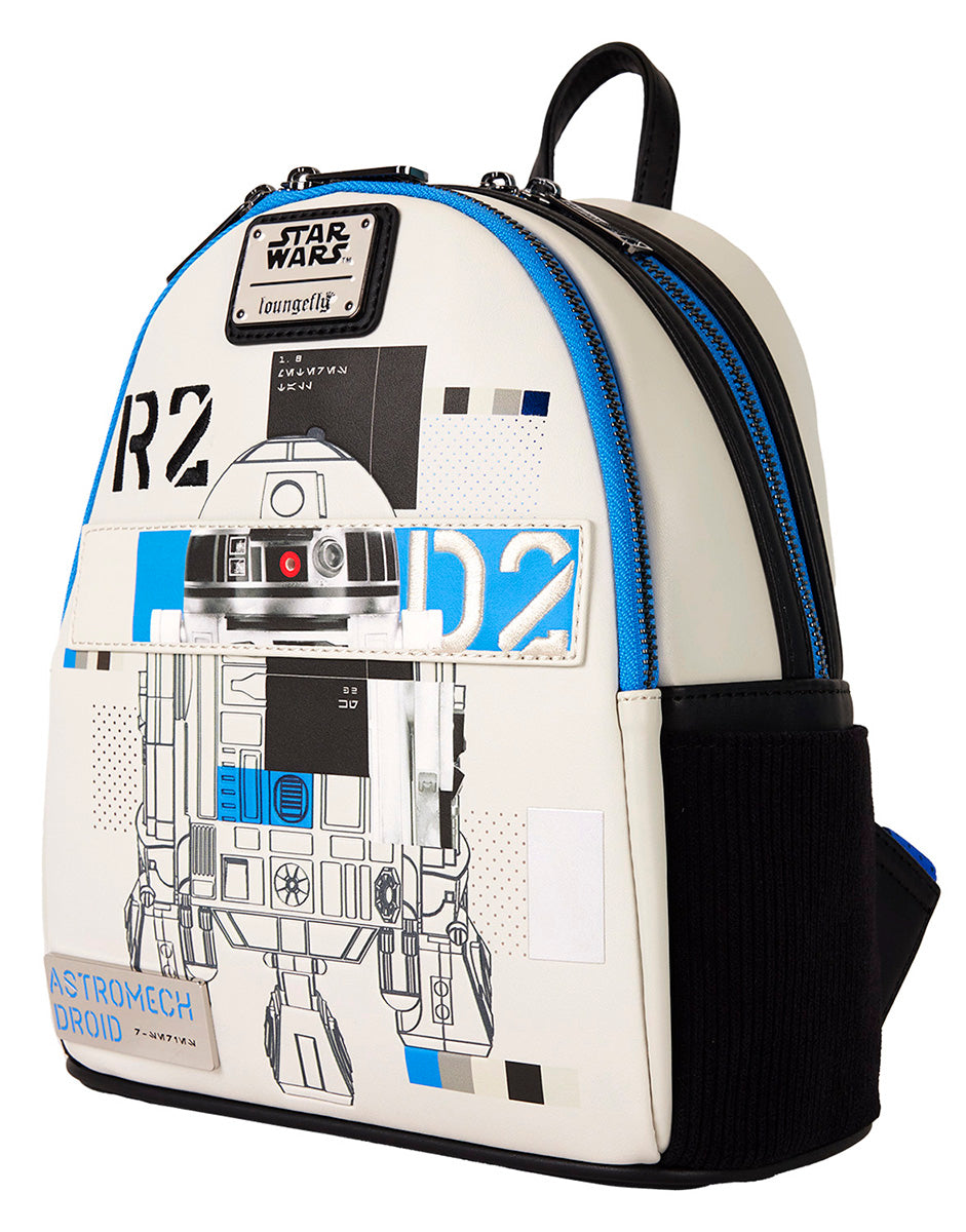Loungefly Star Wars In White Backpack