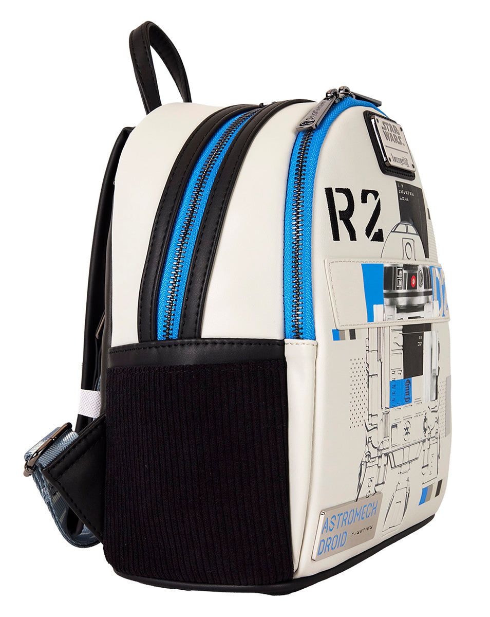 Loungefly Star Wars In White Backpack