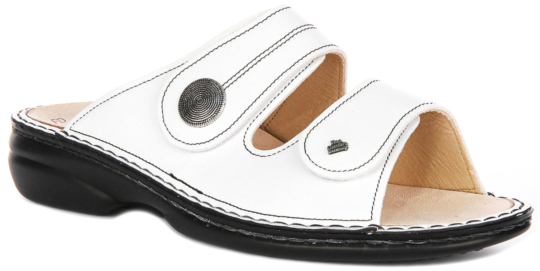 Finn Comfort Sansibar In White for Women