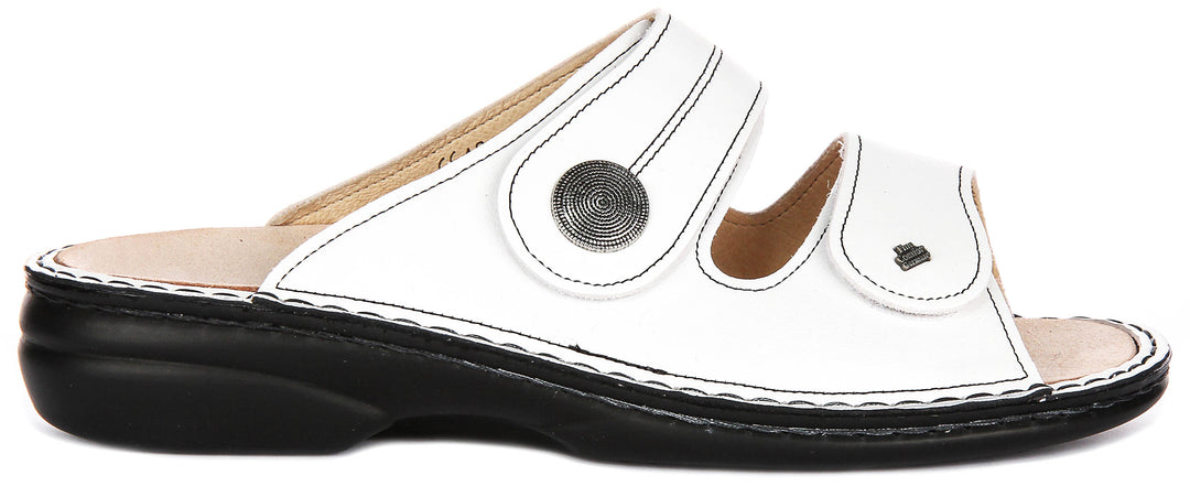 Finn Comfort Sansibar In White for Women