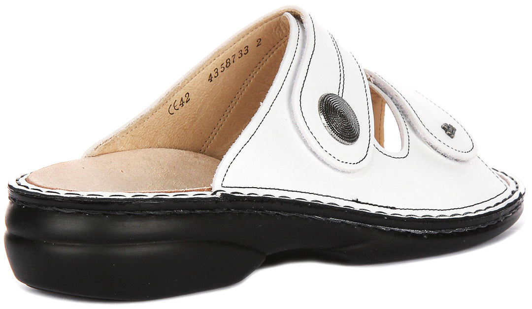 Finn Comfort Sansibar In White for Women