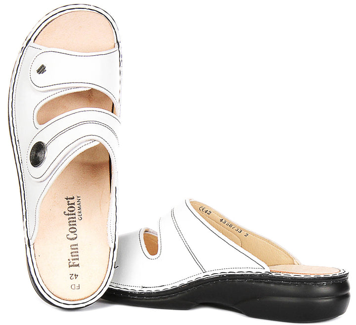 Finn Comfort Sansibar In White for Women
