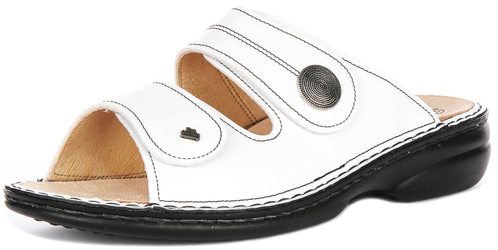 Finn Comfort Sansibar In White for Women