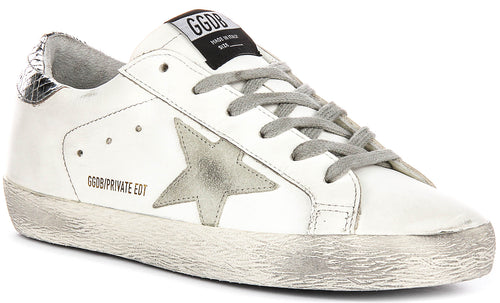 Golden Goose SUPER STAR In White for Women
