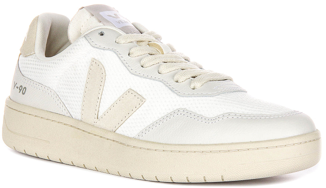Veja V 90 B mesh In White For Women