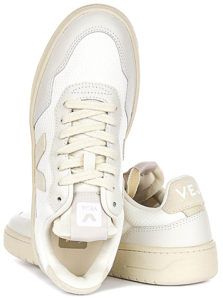 Veja V 90 B mesh In White For Women