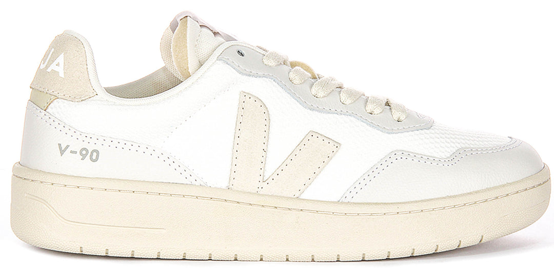 Veja V 90 B mesh In White For Men