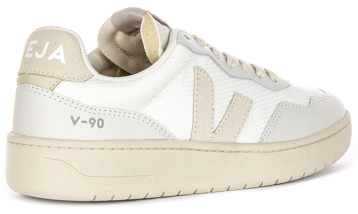 Veja V 90 B mesh In White For Men