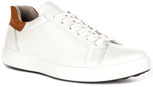 Ecco Soft 7 M In White For Men