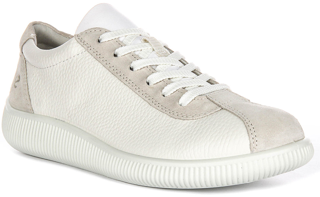 Ecco Soft Zero W In White For Women