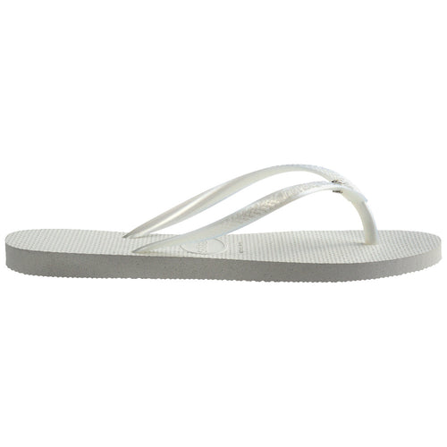 Havaianas Slim Crystal Sw In White For Unisex