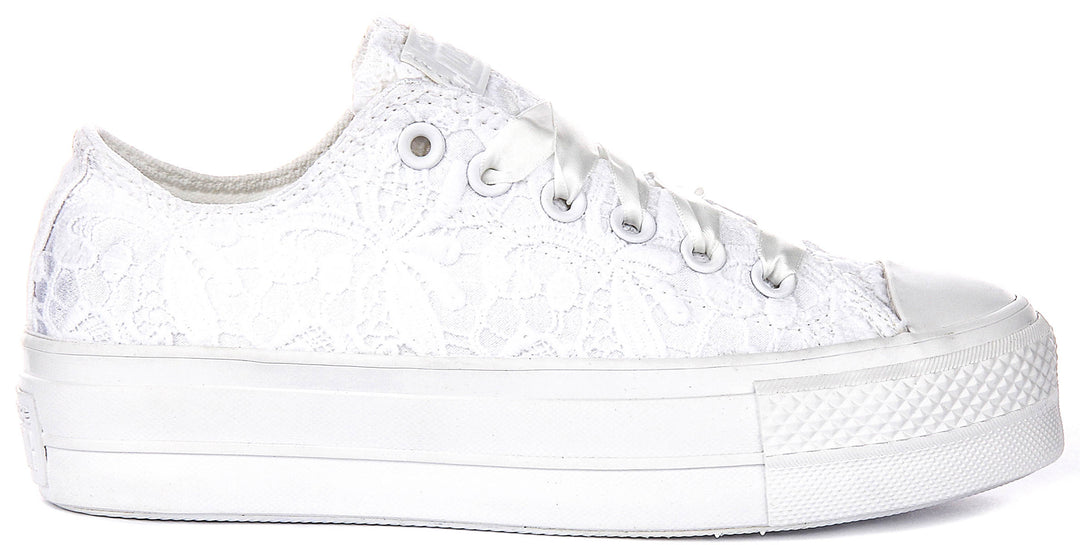 Converse Chuck Taylor All Star Crochet A15005C In White For Women