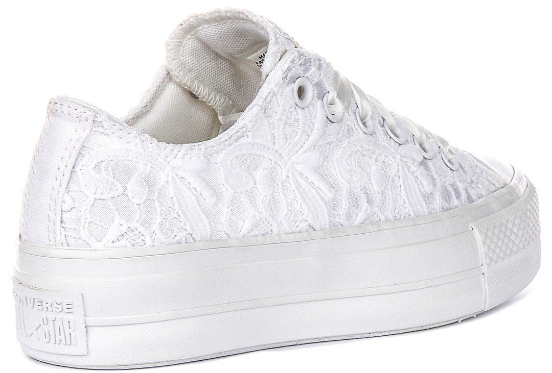 Converse Chuck Taylor All Star Crochet A15005C In White For Women