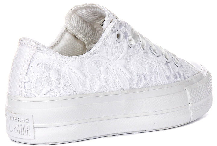 Converse Chuck Taylor All Star Crochet A15005C In White For Women