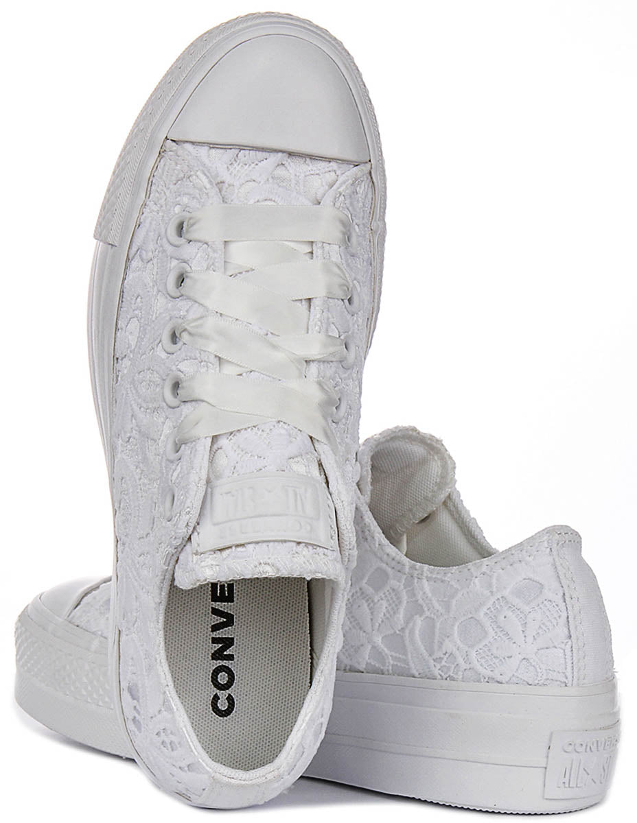 Converse Chuck Taylor All Star Crochet A15005C In White For Women