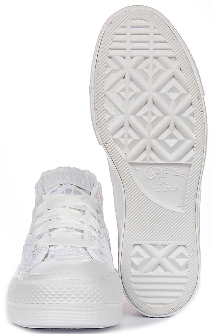 Converse Chuck Taylor All Star Crochet A15005C In White For Women